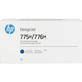 New, Pre-Owned - HP 775M/776M Chromatic Blue DesignJet Ink Cartridge, 3WW86A