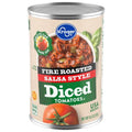 Kroger Salsa Style Fire Roasted Diced Tomatoes 14.5 oz