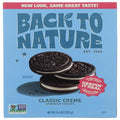 Back To Nature Classic Creme Sandwich Cookies - Plant-Based Cookies Made With Wheat Flour - Non-Gmo, No High Fructose Corn Syrup, 9 Ounce (Pack Of 1)