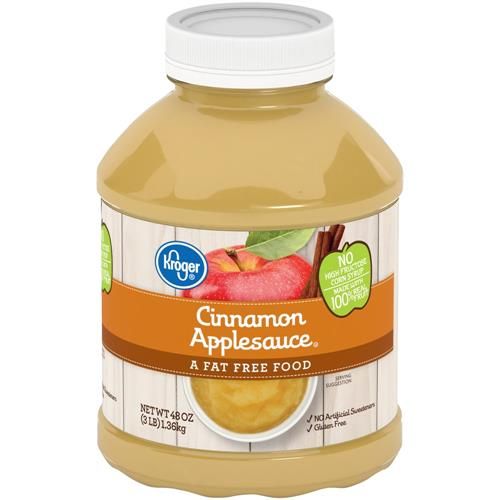 Kroger Cinnamon Applesauce 48 oz