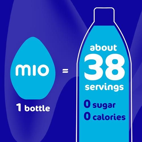 Mio Fruit Punch Flavored With Other Natural Flavor Liquid Water Enhancer, 3.24 Fl Oz Bottle