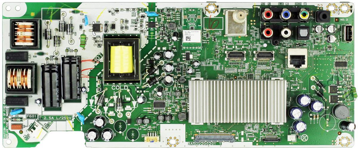 AYD22MMA-002 Philips Main Board/Power Supply, AYD22MMA-002, BA5D22G02011, ME5, 40PFL4901/F7B