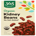 Whole Foods Market, Organic Kidney Beans No Salt Added, 13.4 Oz