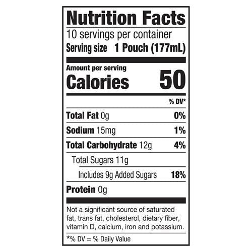 Capri Sun Moon Punch Wild Cherry Flavored Juice Drink Blend From Concentrate With Other Natural Flavor 10 Ct Box, 6 Fl Oz Pouches