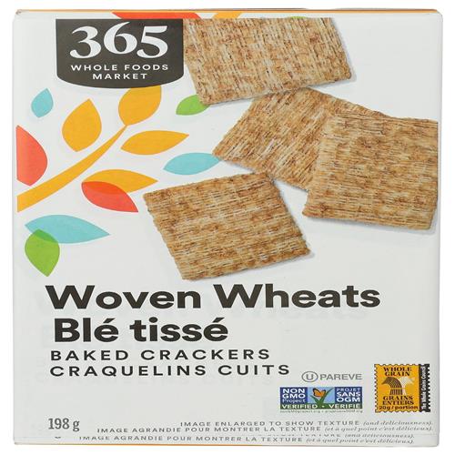 Whole Foods Market Woven Wheat Crackers, 7 Oz