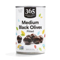 Whole Foods Market, Ripe Medium Pitted Olives, 6 Ounce