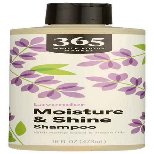 Whole Foods Market Moisture & Shine Shampoo, Lavender, 16 Fl Oz