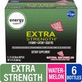 Kroger Sugar Free Extra Strength Watermelon Energy Shot Bottles 6 pk / 2 fl oz