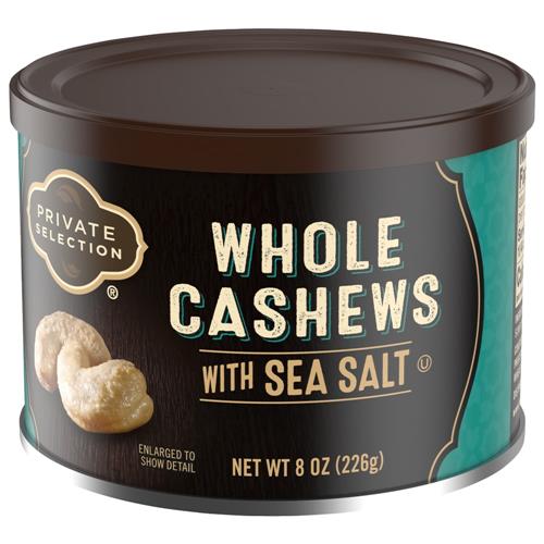 Private Selection Whole Sea Salted Cashews 8 oz