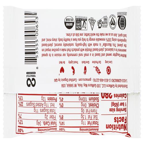 Gomacro Macrobar Organic Vegan Protein Bars - Maple Sea Salt (2.3 Ounce Bars, 12 Count)
