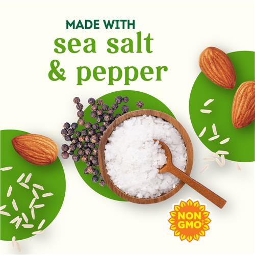 Simple Truth Gluten Free Sea Salt & Pepper Almond Crisps Crackers 3.5 oz