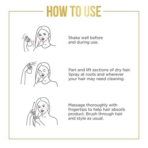 Pantene Pro-V Refresh Dry Shampoo Spray, Volumizing And Cleansing With Vitamin B5, For Fine, Thin And Color Treated Hair, 4.2 Oz