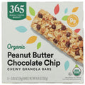 Whole Foods Market Organic Chocolate Chip Peanut Butter Granola Bar, 8 Count