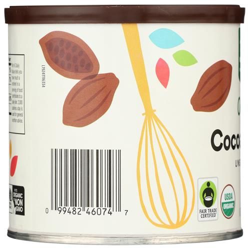 Whole Foods Market Organic Cocoa Powder, Unsweetened, 8 Ounce