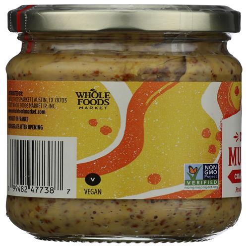 Whole Foods Market Coarse Ground Dijon Mustard, 7.06 Oz