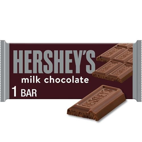 Hersheys Milk Chocolate Candy Bar, 1.55 Oz
