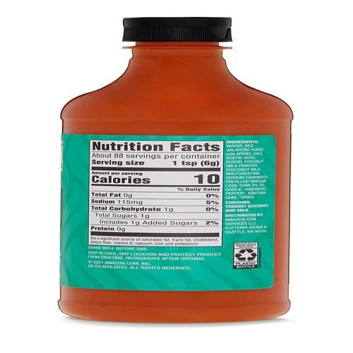 Aplenty Coconut Sriracha Hot Sauce, 18.5 Oz