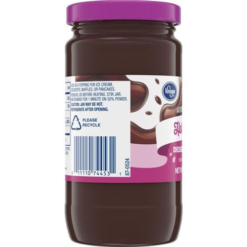 Kroger Hot Fudge Dessert Topping 11.5 oz
