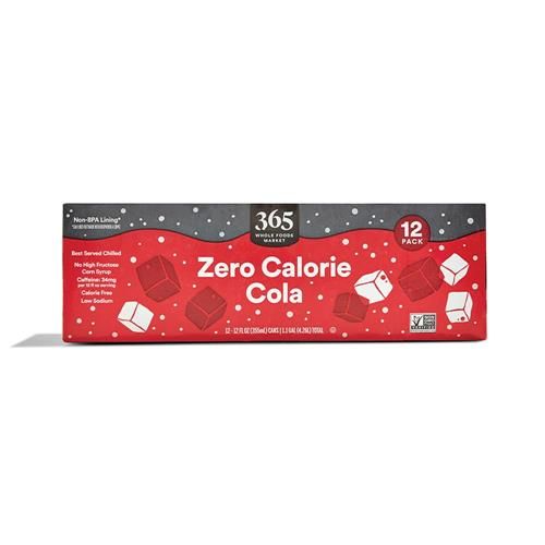Whole Foods Market Zero Calorie Cola, 12 Pack, 12 Fl Oz