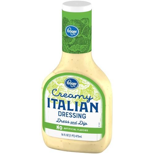 Kroger Creamy Italian Salad Dressing 16 fl oz