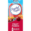 Crystal Light Fruit Punch Artificially Flavored Powdered Drink Mix, 10 Ct. On-The-Go-Packets