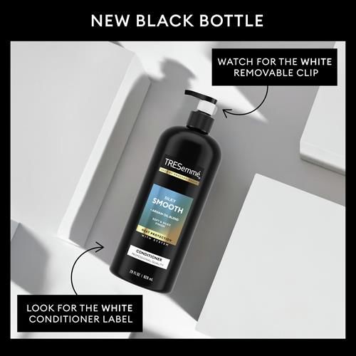 Tresemmé Silky & Smooth Anti-Frizz Conditioner For Frizzy Hair Formulated With Pro Style Technology 28 Fl Oz