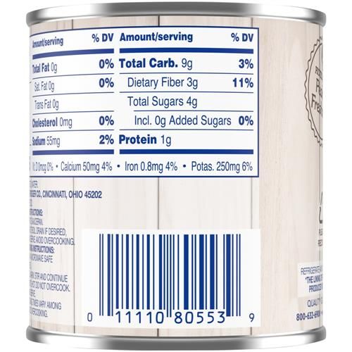 Kroger No Salt Added Sliced Carrots 8.25 oz