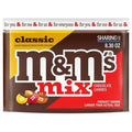 M&Ms Classic Mix Chocolate Candy Sharing Size Bag, Milk Choc Peanut Butter&Peanut, 8.3 Ounce