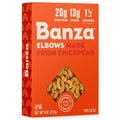 Banza Elbows Pasta From Chickpeas - Gluten Free, High Protein, And Lower Carb Protein Elbows Chickpea Pasta - 8Oz