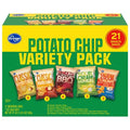 Kroger Potato Chips Variety Pack 21 ct / 1 oz