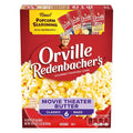 Orville Redenbachers Microwave Popcorn, Movie Theater Butter Flavor, 3.29 Oz., 6-Count