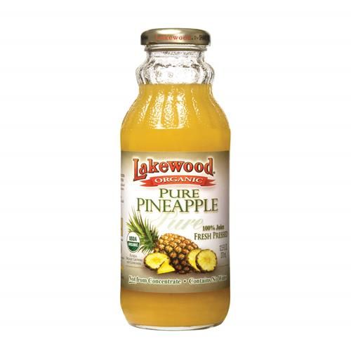 Lakewood Organic Fresh Pressed Pure Pineapple (1 X 12.5 Fl Oz)