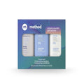 Method Body Wash And Hair Care Gift Set, Simply Nourish, 3.4 Oz Travel Size Bottles