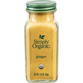 Simply Organic Ground Ginger Root, 1.64 Ounce, Non Eto, Non Irradiated, Non Gmo, Complements Both Sweet & Savory Dishes