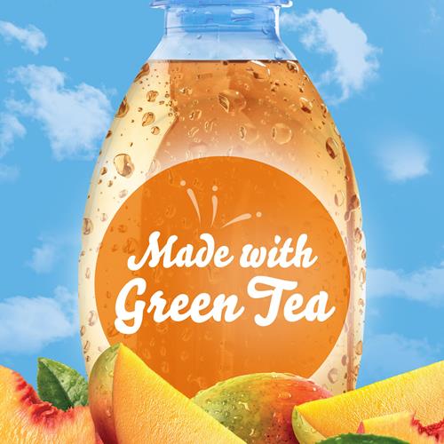 Crystal Light Peach Mango Green Tea Naturally Flavored Powdered Drink Mix, 10 Ct On-The-Go-Packets