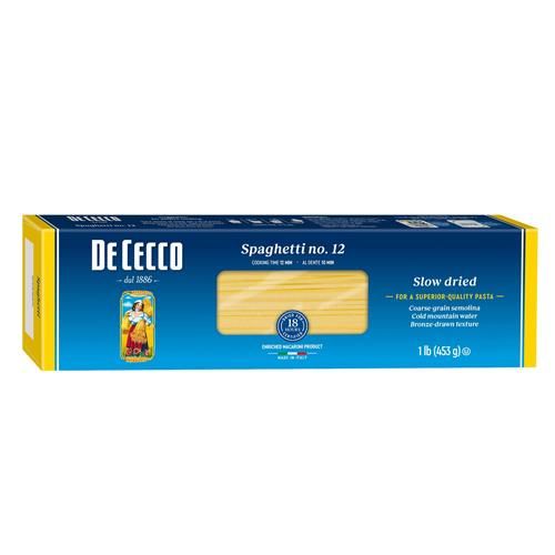 De Cecco Enriched Macaroni Product - Spaghetti Pasta (16 Oz Ea)