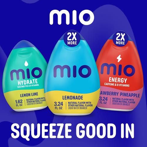 Mio Lemonade Naturally Flavored With Other Natural Flavor Liquid Water Enhancer, 3.24 Fl Oz Bottle