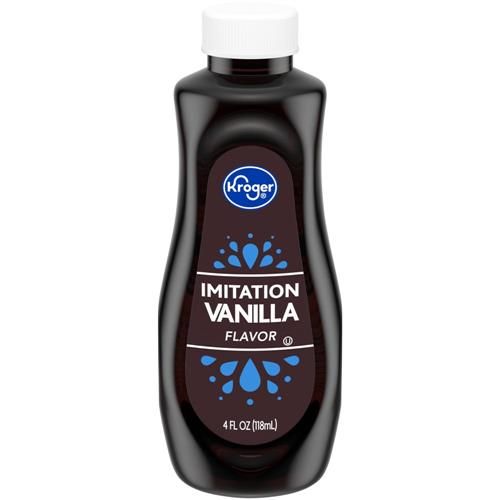 Kroger Imitation Vanilla Flavor 4 fl oz