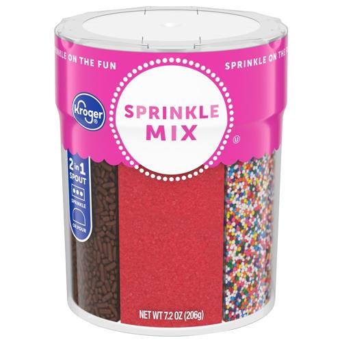 Kroger 6 Cell Sprinkle Mix Shaker 7.2 oz