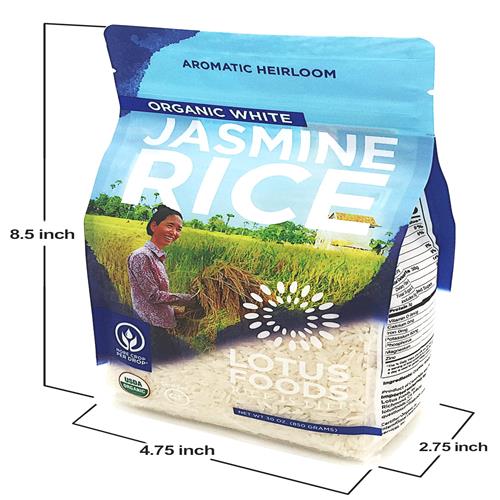 Lotus Foods Organic White Jasmine Rice, 30 Oz