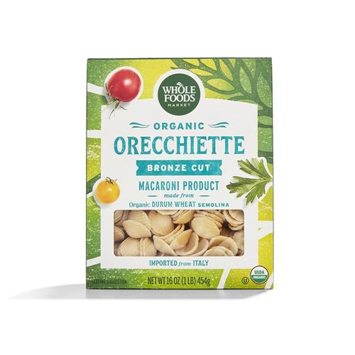 Whole Foods Market, Organic Orecchiette Rigate, 16 Oz