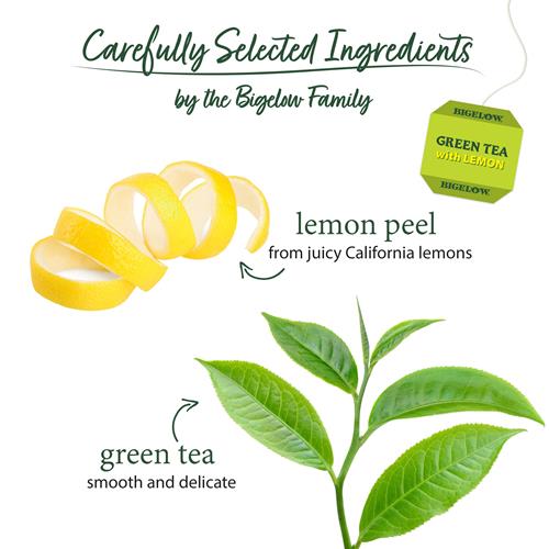 Bigelowtea Green Tea With Lemon (Caffeinated), 20 Count