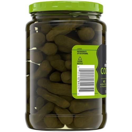 Kroger Whole Kosher Dill Cocktail Pickles 24 fl oz