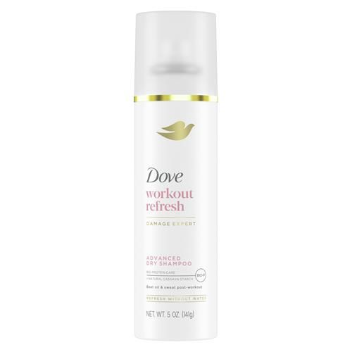 Dove Advanced Dry Shampoo Workout Refresh & Revive Post Workout Hair Without Water Lasting Fragrance For 2 Days 5 Oz
