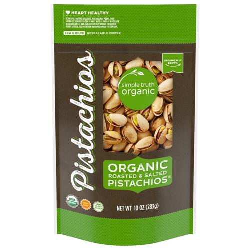 Simple Truth Organic Salted Roasted Pistachios 10 oz