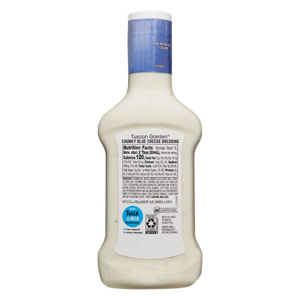 Tuscan Garden Chunky  Blue Cheese Dressing, 16 fl oz
