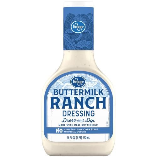 Kroger Buttermilk Ranch Salad Dressing 16 fl oz