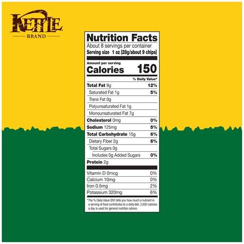 Kettle Brand Potato Chips Krinkle Cut Dill Pickle, 7.5 Oz