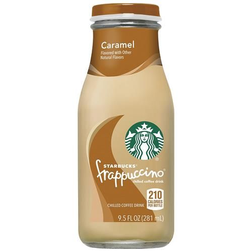 Starbucks Frappuccino Coffee Drink, Caramel, 9.5 Oz (4 Pack)