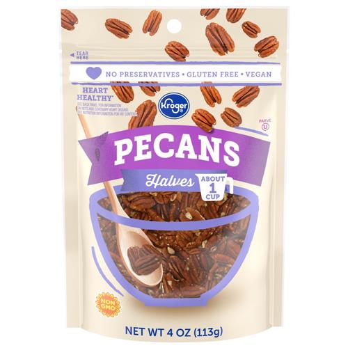 Kroger Pecan Halves 4 oz